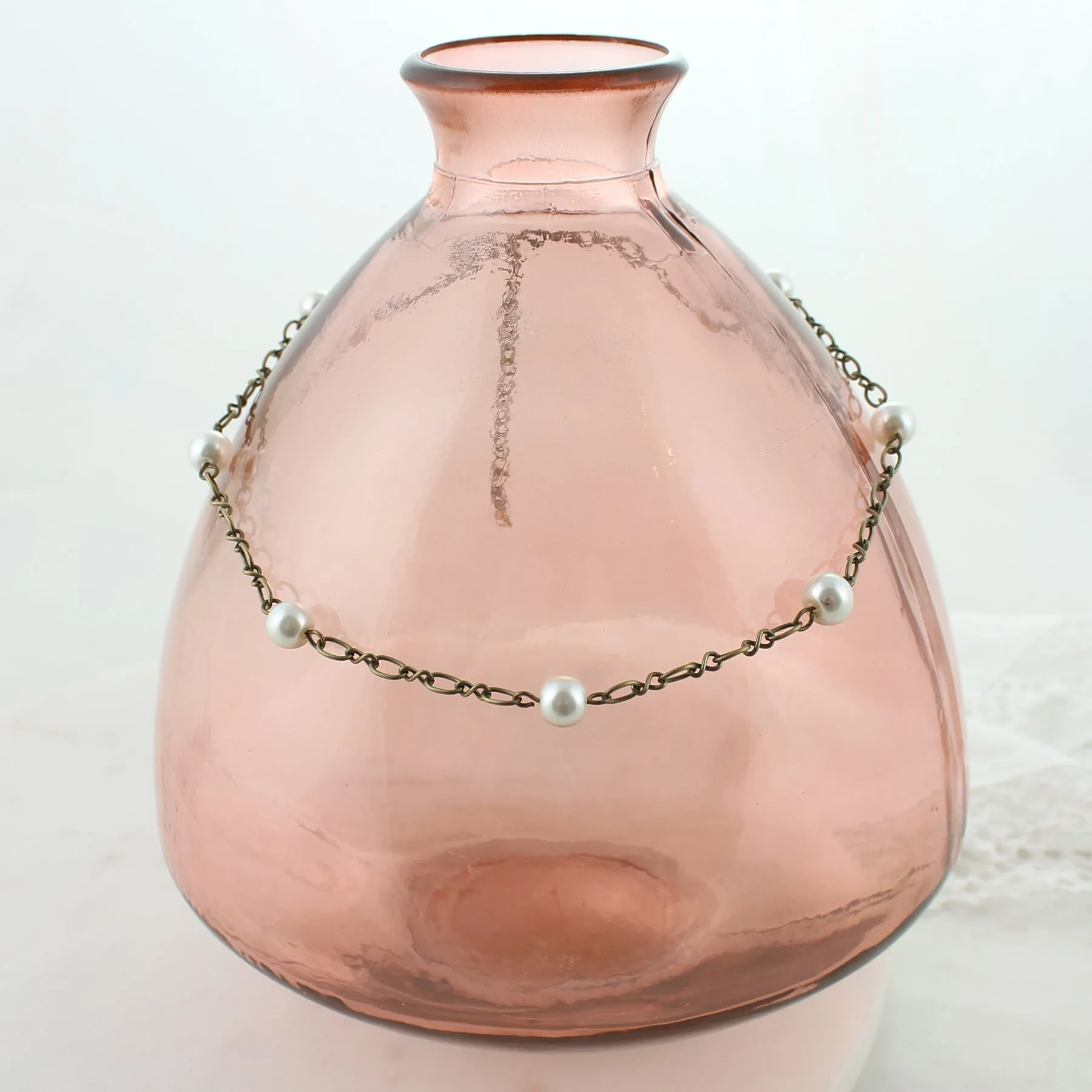 16 - 18” Pearl & Chain Necklace