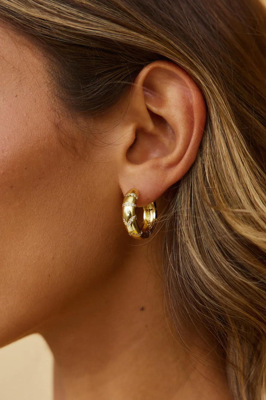 18k Gold Plated Aurelian Earrings