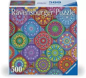 806942 - RAVENSBURGER 500PC - ELSPETH MCLEAN: MAGNIFICENT MANDALAS