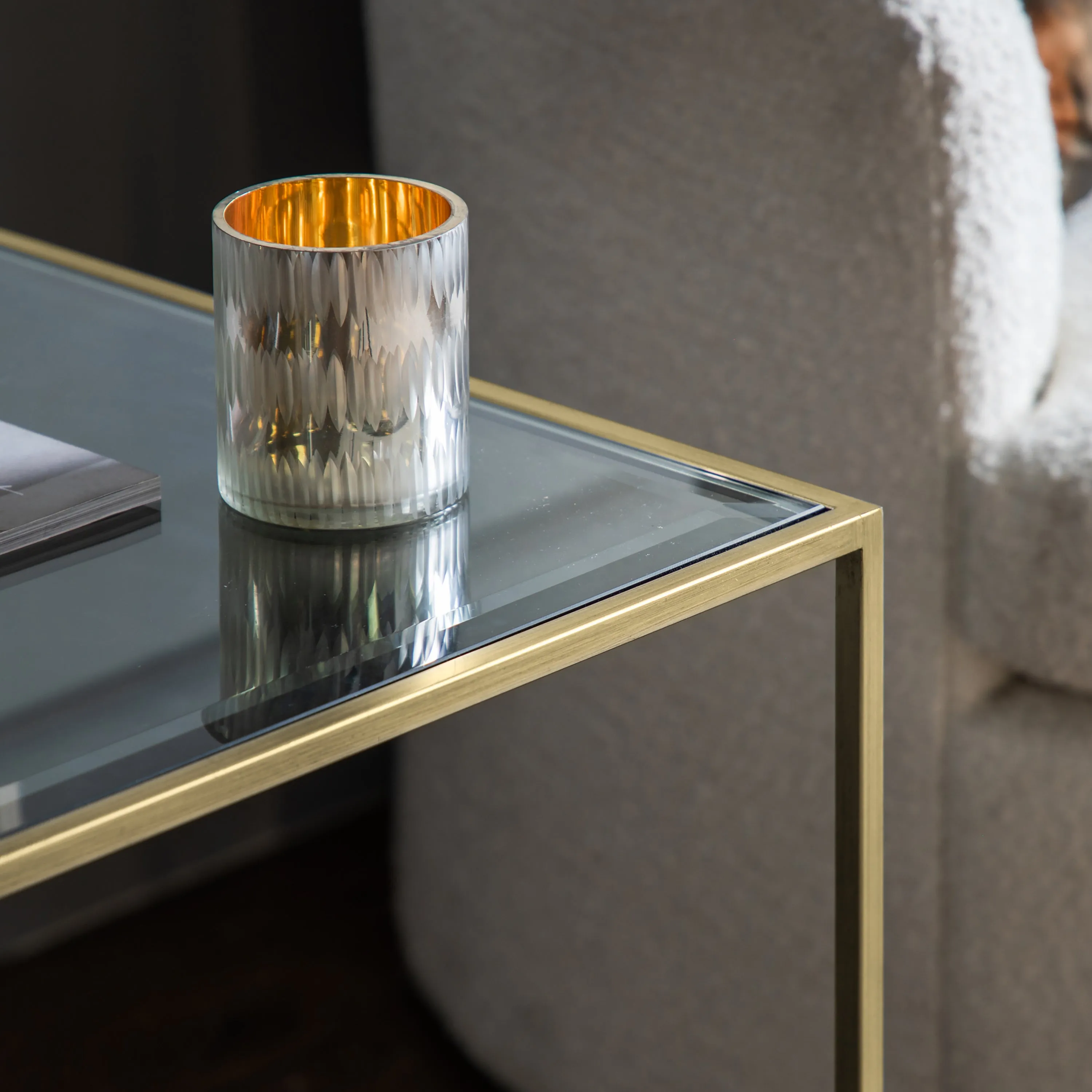 Amos Rothbury Side Table Champagne