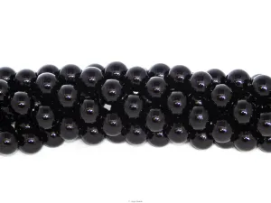 Black Onyx | Round Beads | 6mm | A Grade