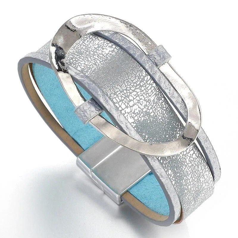 Bracelet Année 80 Blanc
