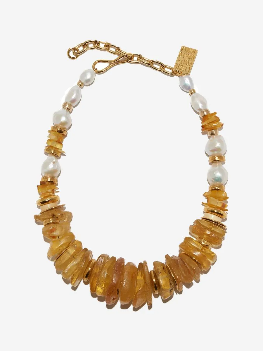 bronze collar necklace