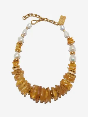 bronze collar necklace