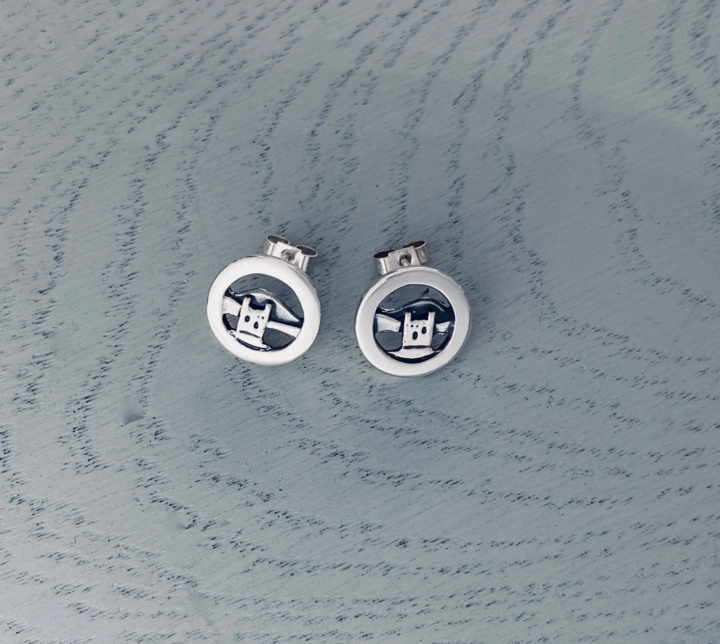 Castle View Stud Earrings