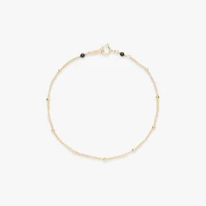 Caviar bracelet gold filled