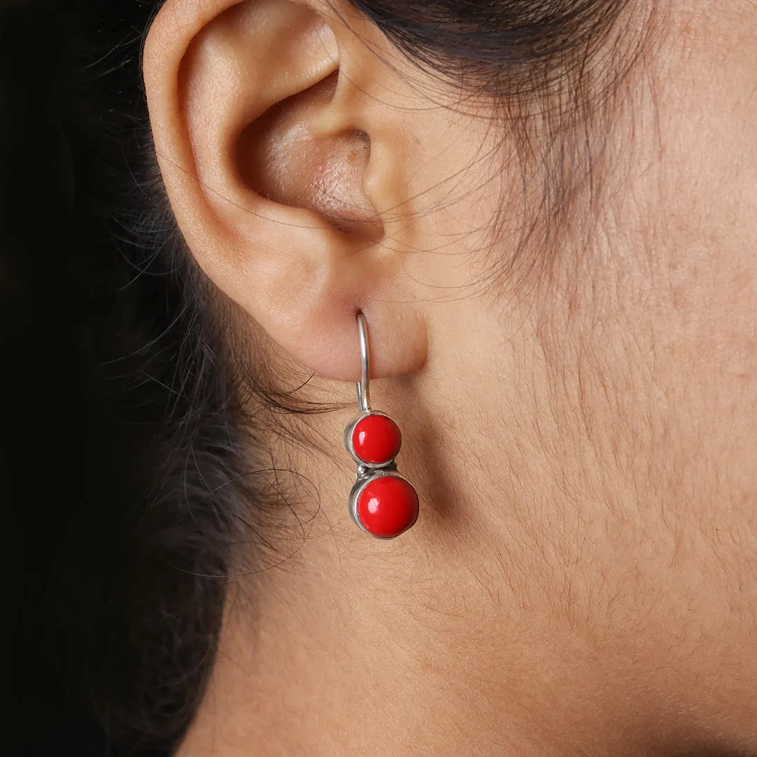 Cute Hydro Coral Earrings