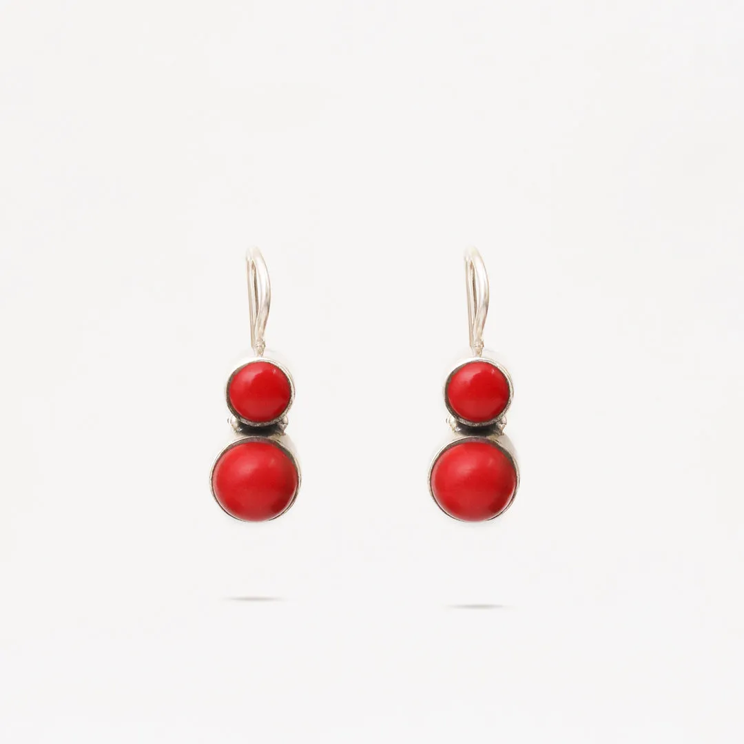 Cute Hydro Coral Earrings