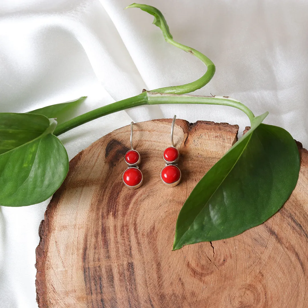 Cute Hydro Coral Earrings