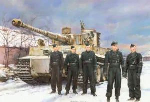 Dragon Military Models 1/72 Tiger I Early Production, Wittmann's Command Tiger Kit