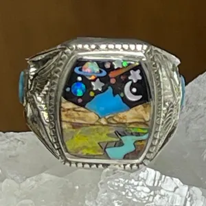 Galaxy Eagle Ring