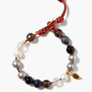 Indira Wrap Bracelet Black Mix