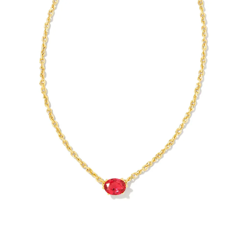 Kendra Scott Cailin Gold Crystal Pendant Necklace