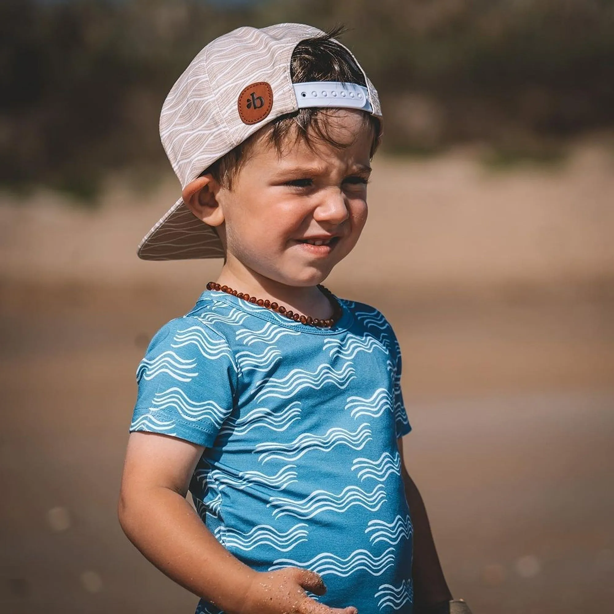 Kids | Raw Cognac Aromatherapy Necklace