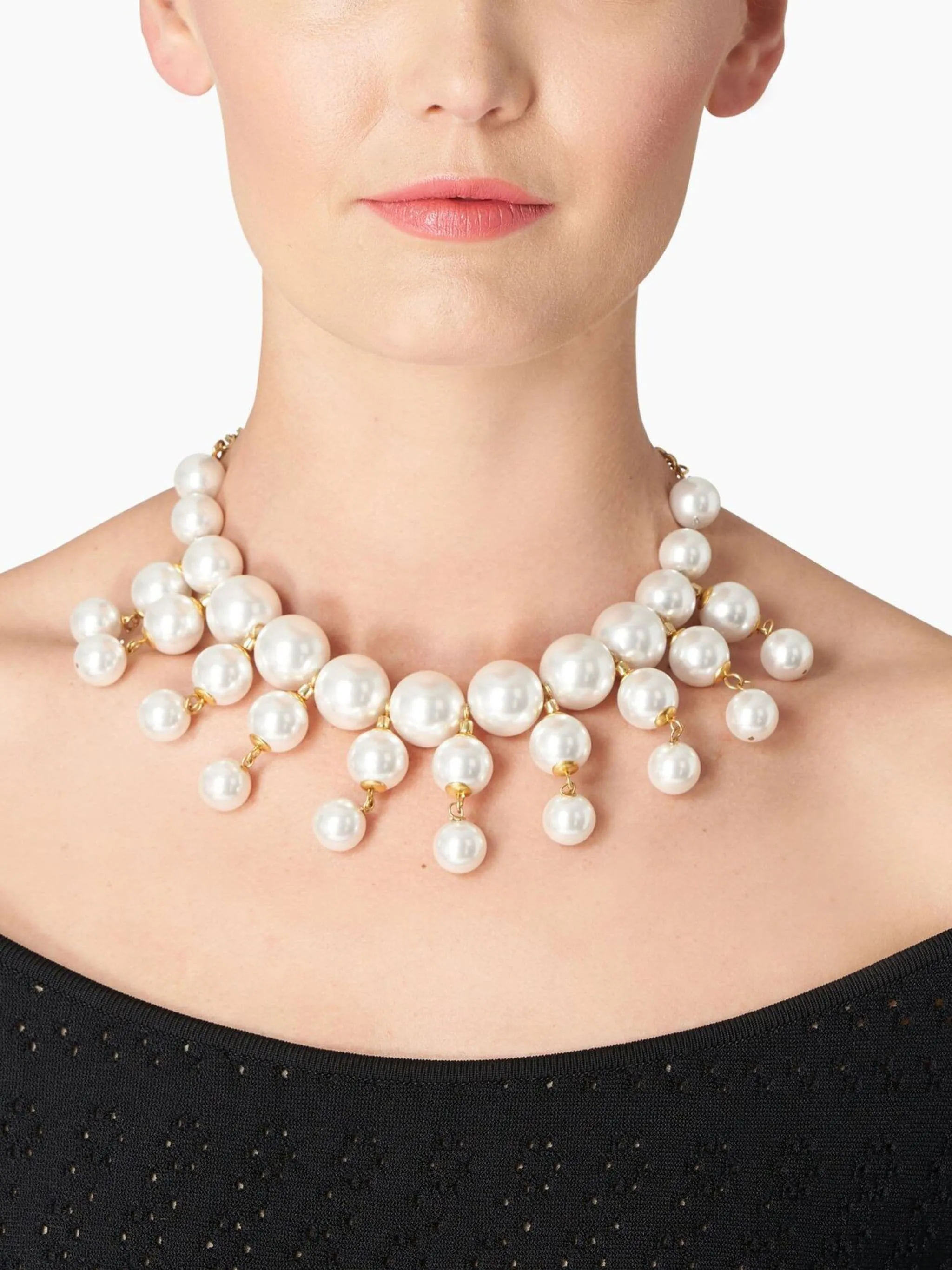 Layered Pearl Necklace