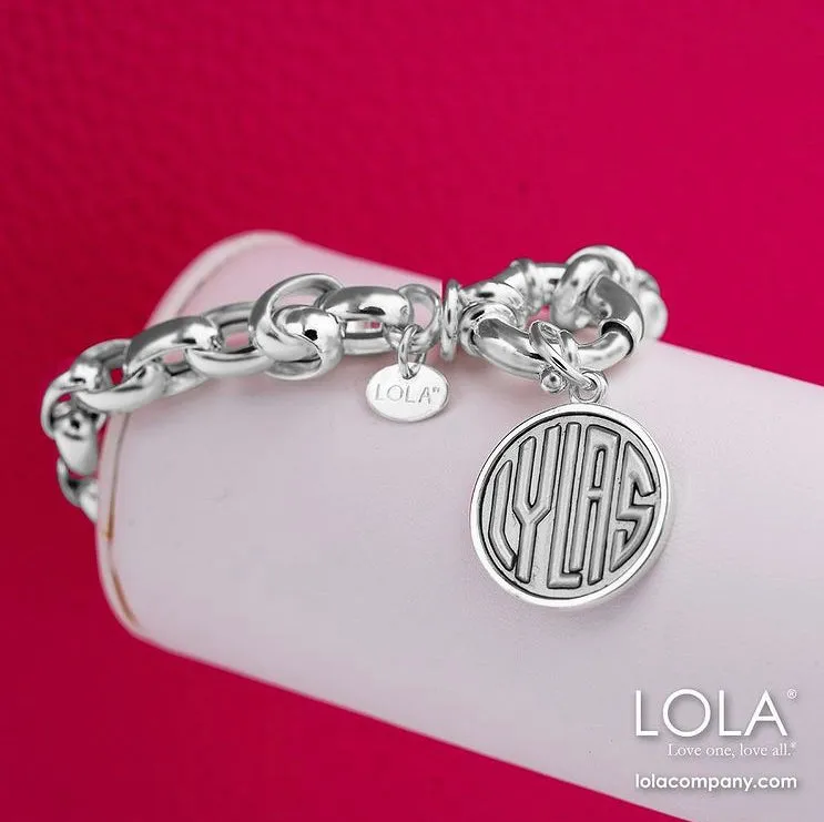 LOLA® Sterling Silver Rolo Bracelet