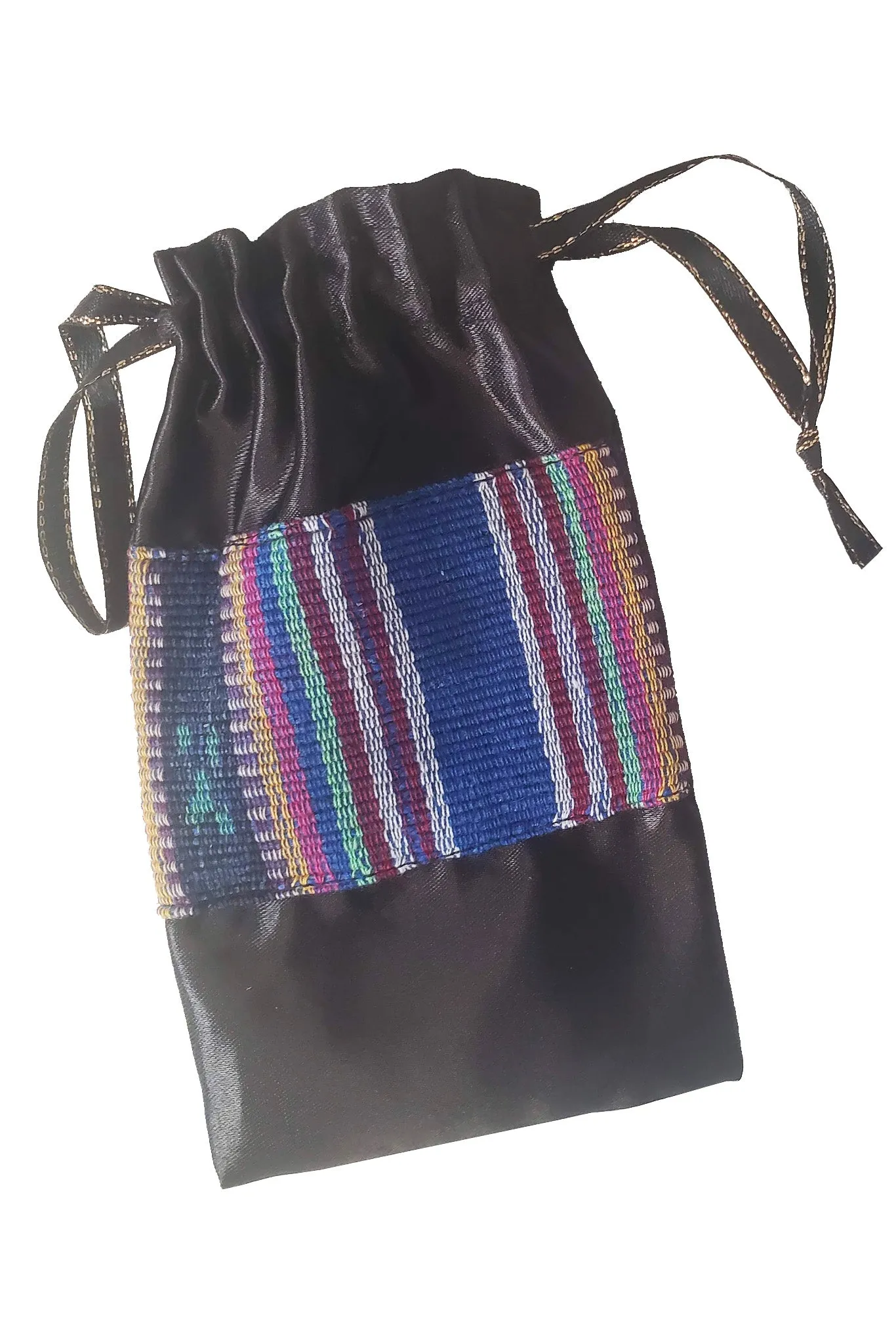 Maranao Mother of Pearl Inlaid Wooden Hoop Earrings