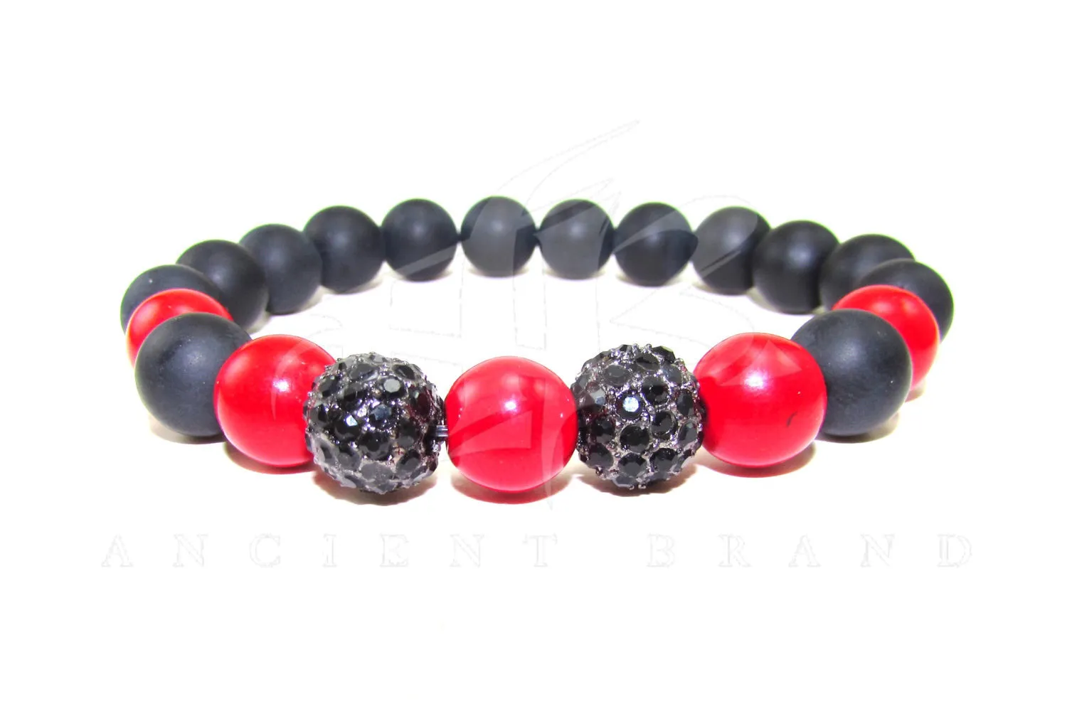 Michael Fire Beaded Bracelet