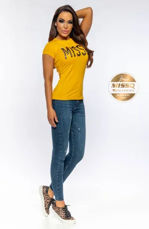 MissQ Classic Round Neck  Short Sleeve T-shirt