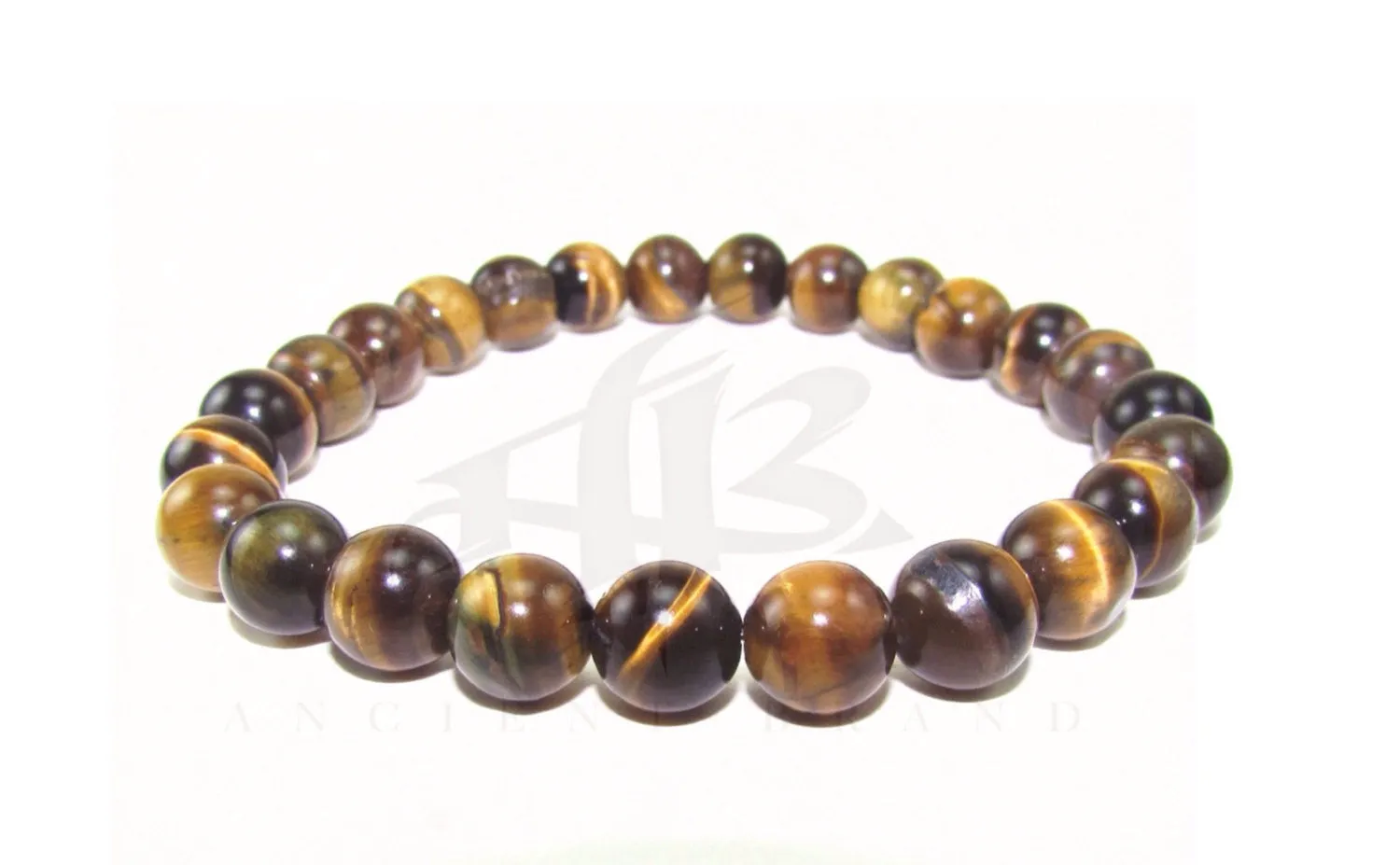 Motivation Beaded Bracelet Bundle Set Tiger Eye Onyx Lava