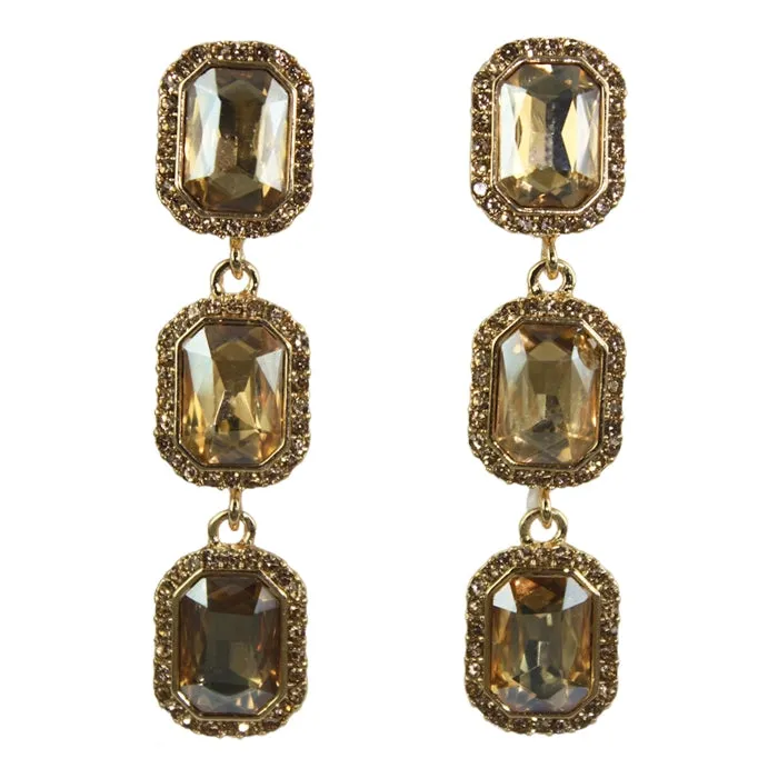 Naomi Earrings - Brown