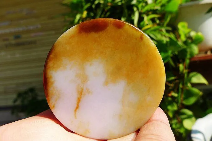 Natural Jade Rough Jadeite Raw (124g,5.45X1.55cm)