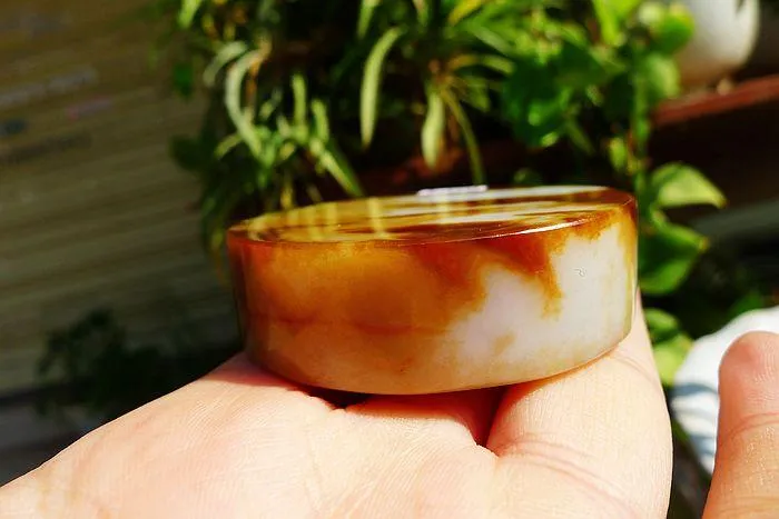 Natural Jade Rough Jadeite Raw (124g,5.45X1.55cm)