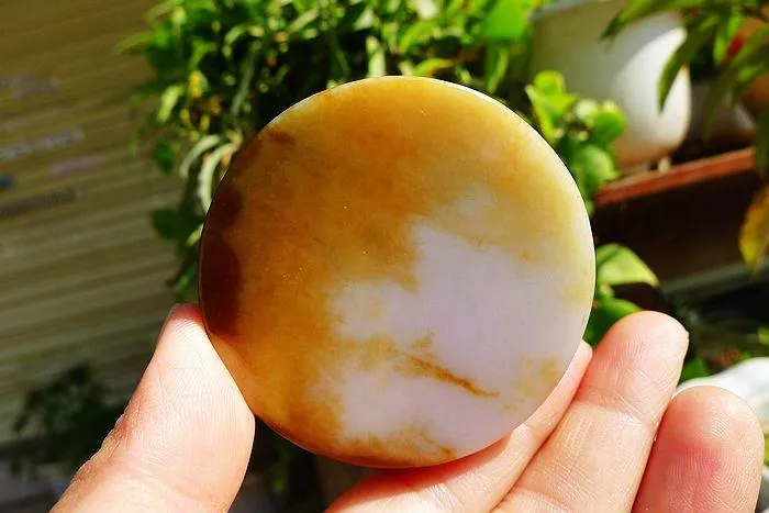 Natural Jade Rough Jadeite Raw (124g,5.45X1.55cm)
