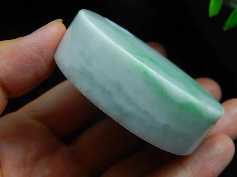 Natural Jade Rough Jadeite Raw (135g, 55X55X17mm)