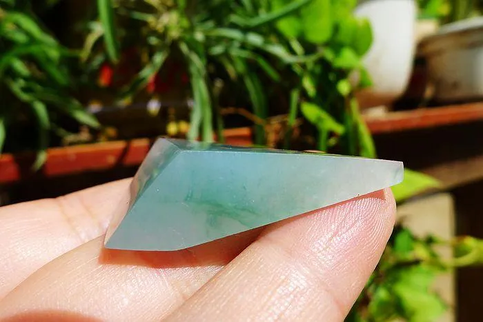 Natural Jade Rough Jadeite Raw (13g,4.2X2.9X1.1cm)