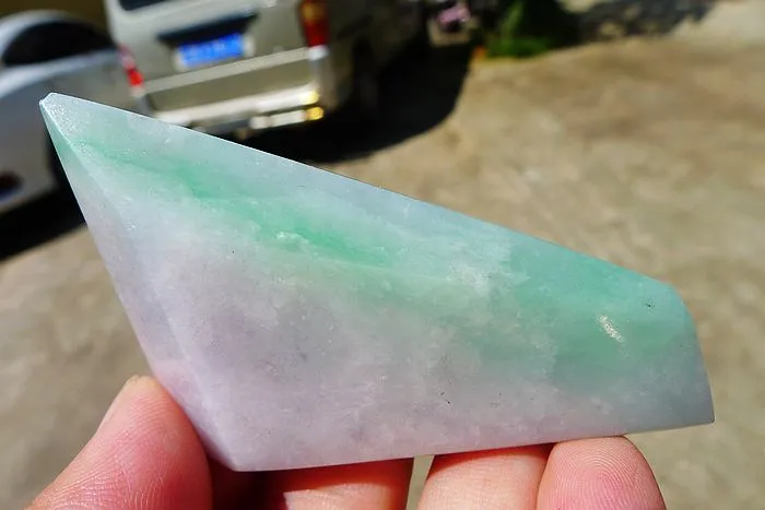 Natural Jade Rough Jadeite Raw (41g,6.1X3.8X0.8cm)