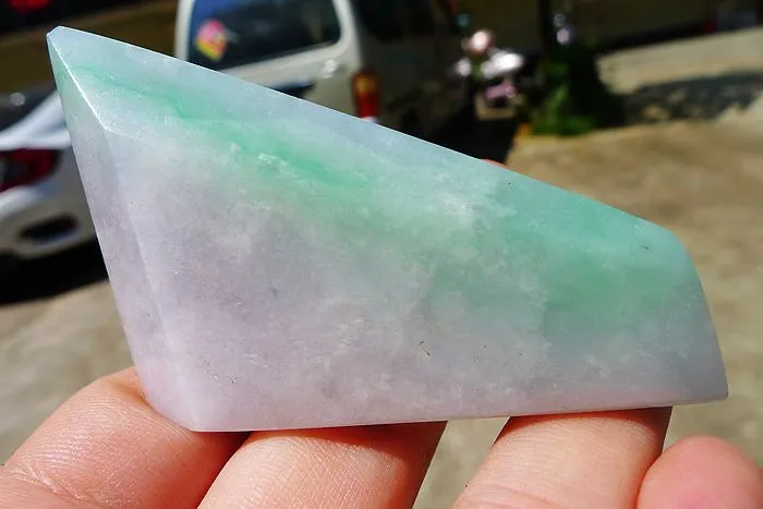 Natural Jade Rough Jadeite Raw (41g,6.1X3.8X0.8cm)