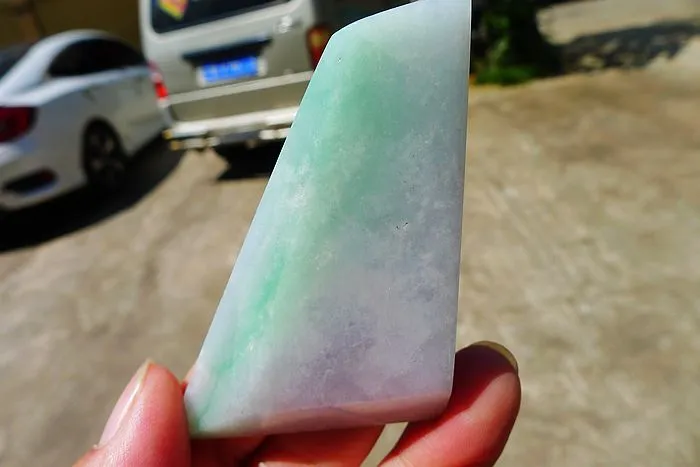 Natural Jade Rough Jadeite Raw (41g,6.1X3.8X0.8cm)