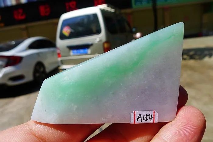 Natural Jade Rough Jadeite Raw (41g,6.1X3.8X0.8cm)