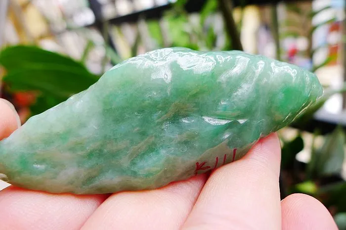 Natural Jade Rough Jadeite Raw (45g,7.3x2.8x1.38cm)