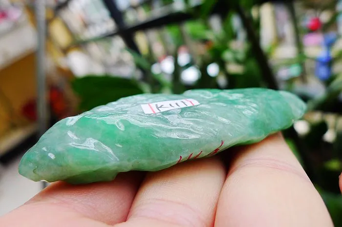 Natural Jade Rough Jadeite Raw (45g,7.3x2.8x1.38cm)