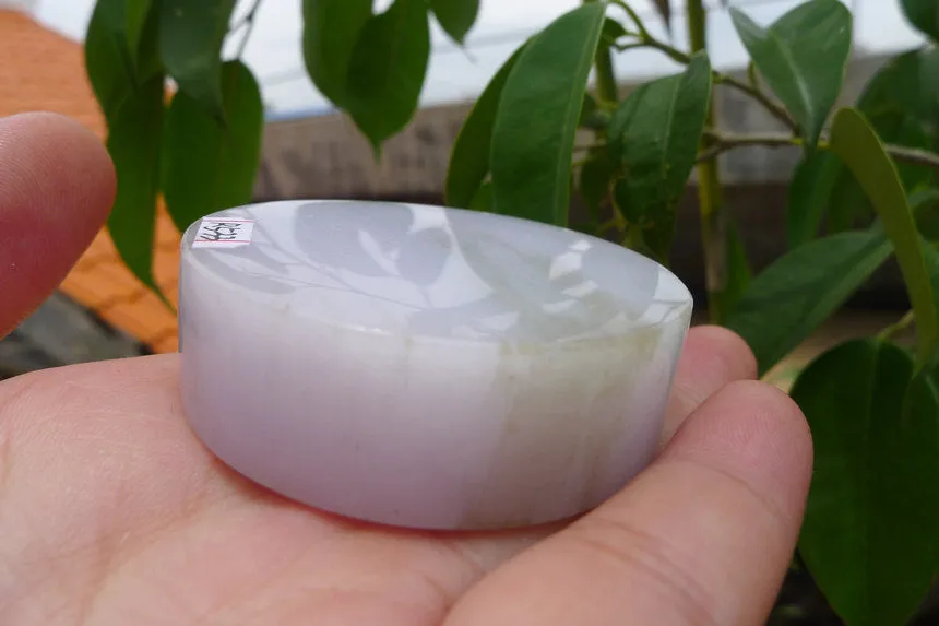 Natural Jade Rough Jadeite Raw (51g,5.2X5.2X1.8cm)