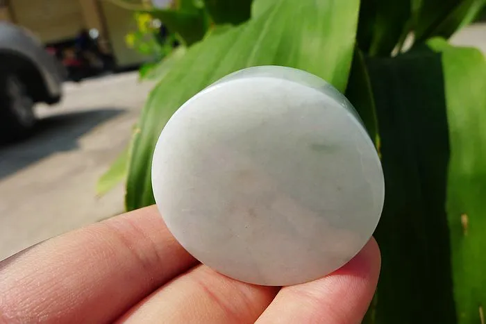 Natural Jade Rough Jadeite Raw (52g,3.75X3.75X1.35cm)