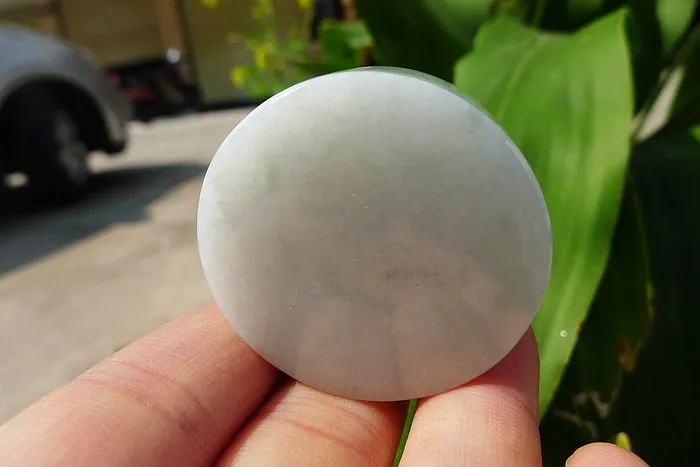 Natural Jade Rough Jadeite Raw (52g,3.75X3.75X1.35cm)