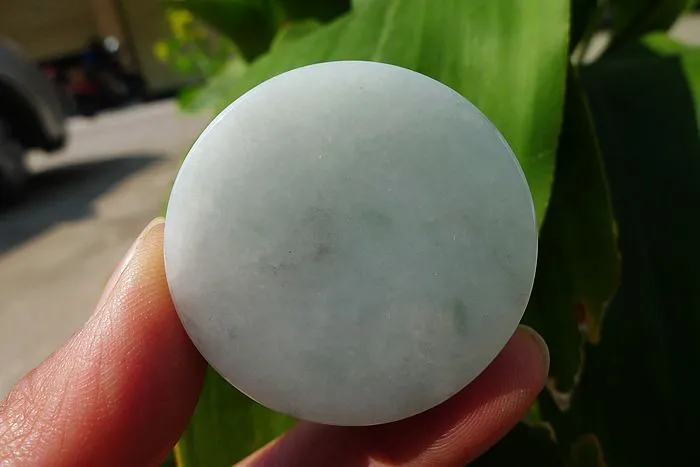 Natural Jade Rough Jadeite Raw (52g,3.75X3.75X1.35cm)