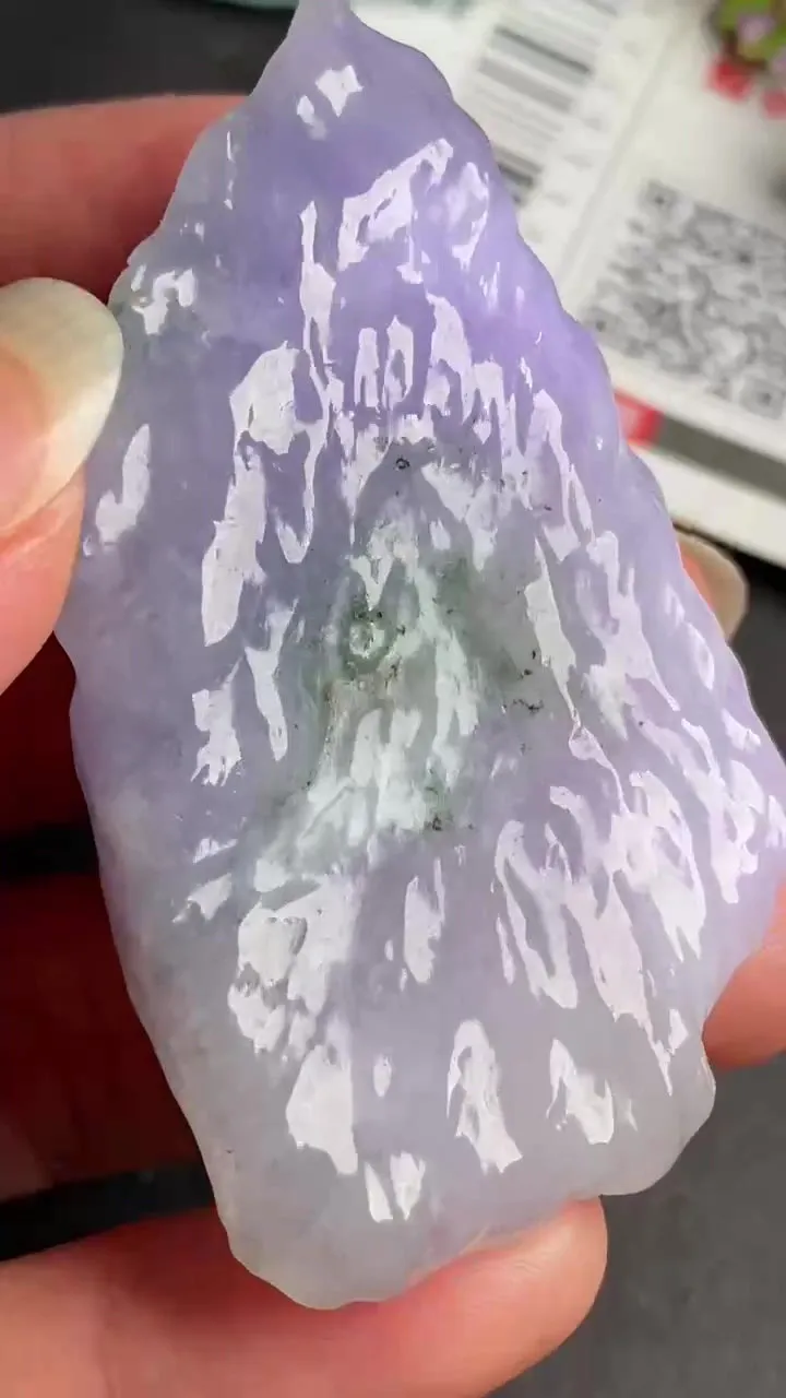 Natural Jade Rough Jadeite Raw (5.8X3.4X1.5cm)-S5046