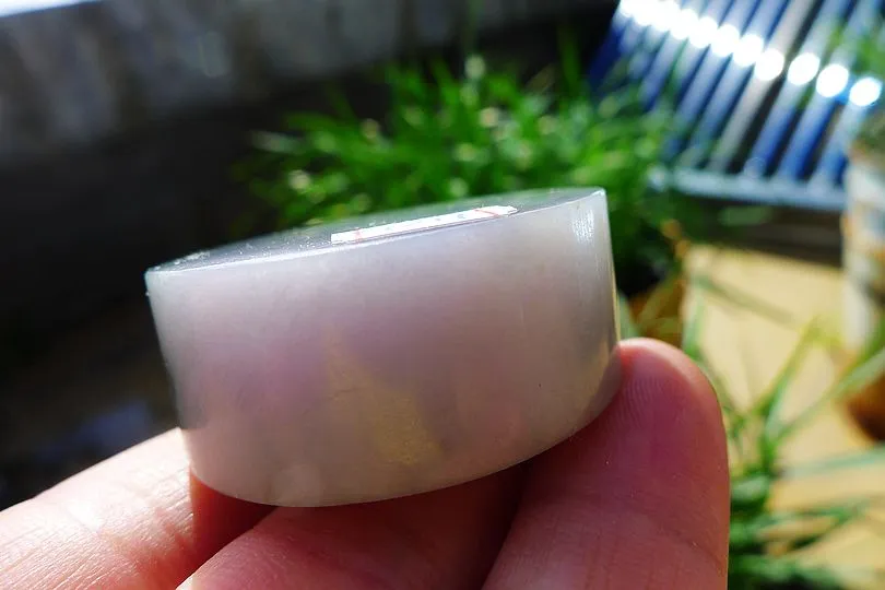 Natural Jade Rough Jadeite Raw (64g,3.9X3.9X1.6cm)