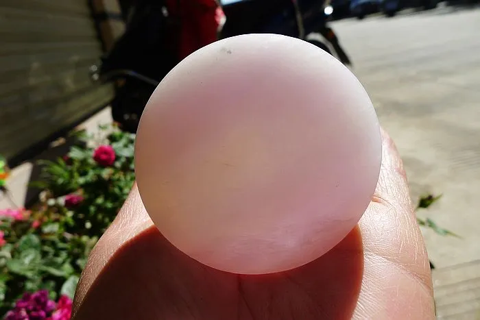 Natural Jade Rough Jadeite Raw (69g,5.6X5.6X0.8cm)