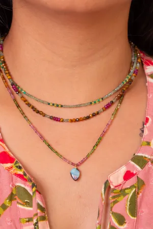 Necklace Gemstone Persephone’s Garden
