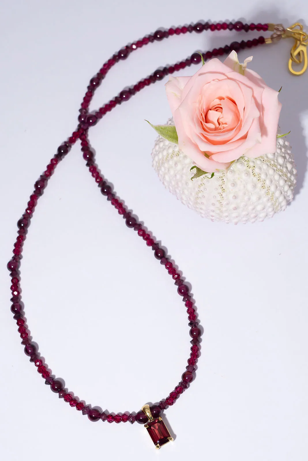 Necklace Luna Gemstone Scarlet Love