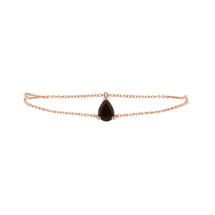 Palm Seeker Choker Bracelet- Rose Gold