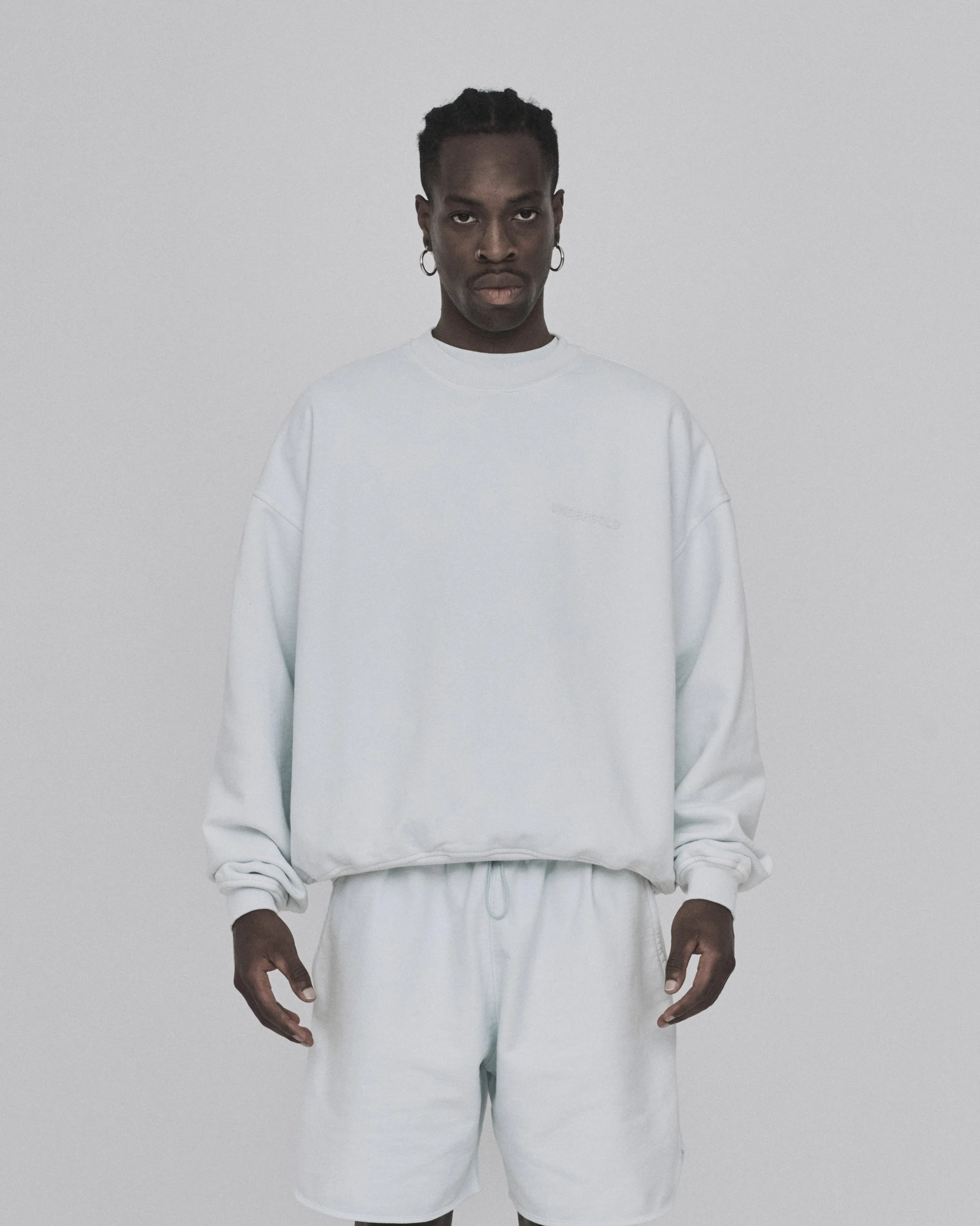 Solid III Basic Crewneck Jade
