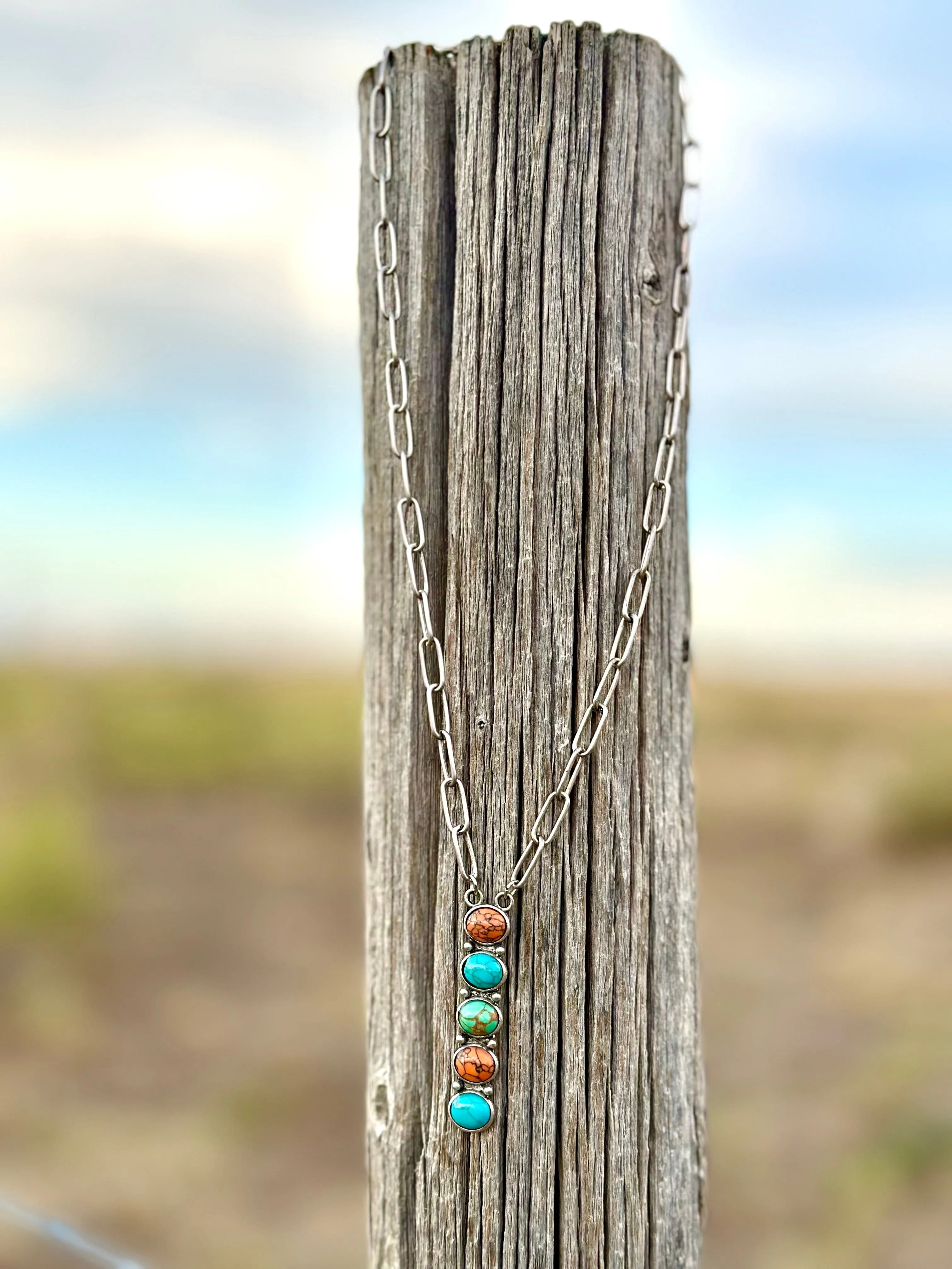 The Must Have Bar Necklace On Paperclip Chain