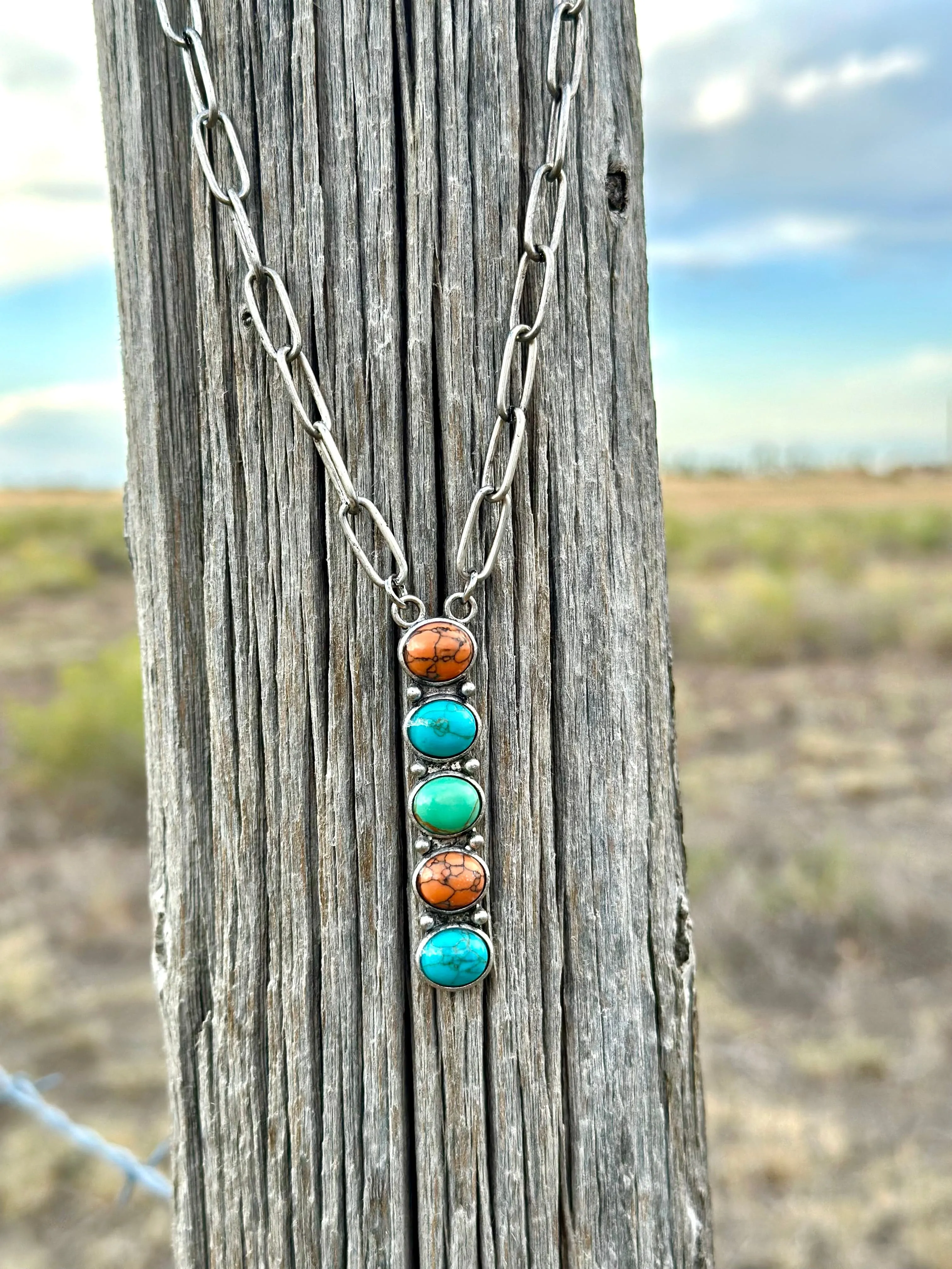 The Must Have Bar Necklace On Paperclip Chain