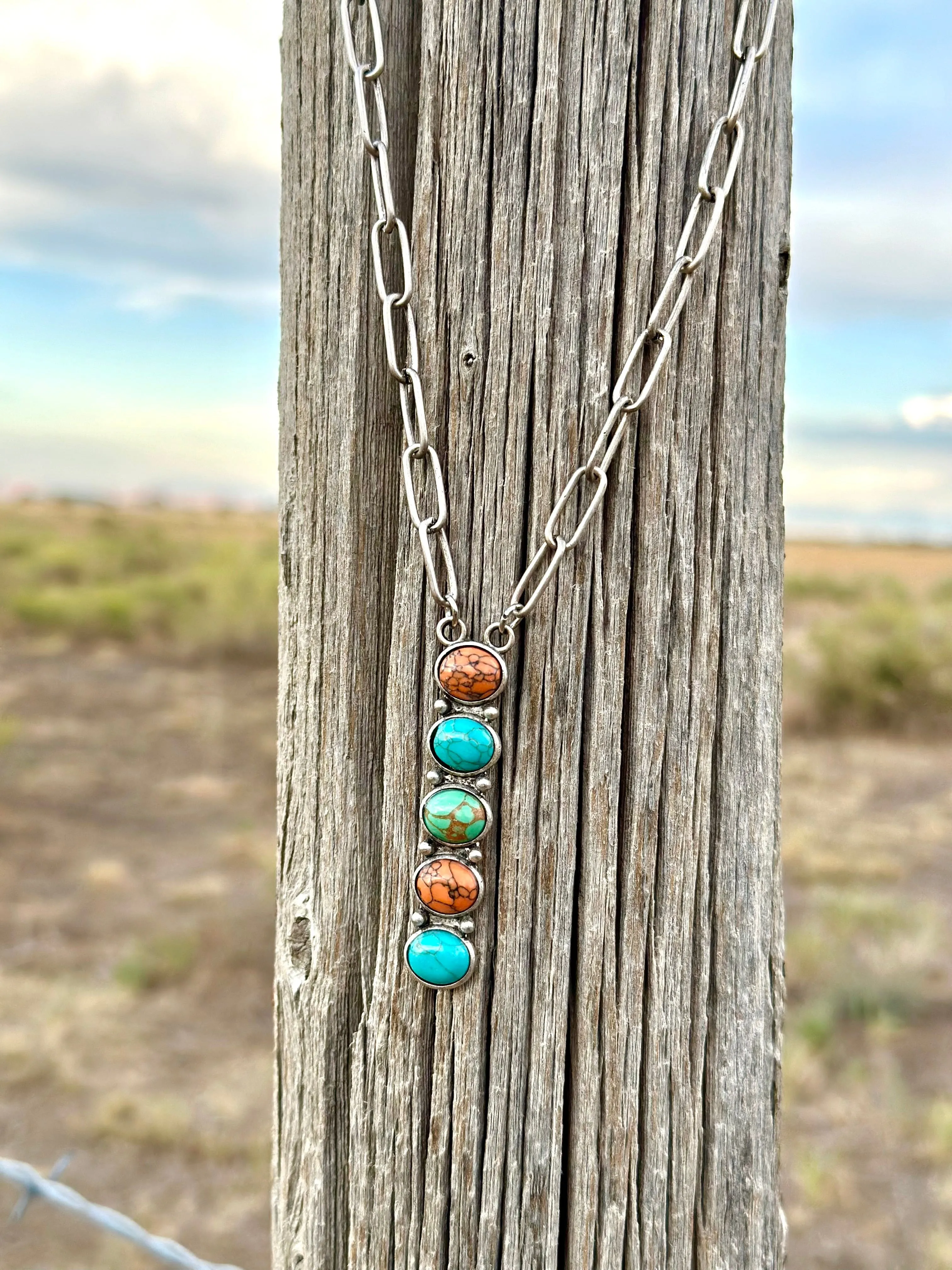 The Must Have Bar Necklace On Paperclip Chain